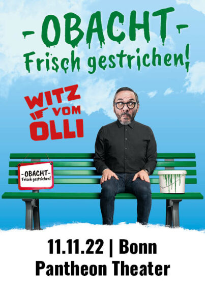 Tourplakat Witz vom Olli Pantheon Theater Bonn