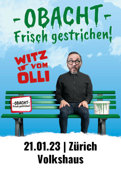 Tourplakat Witz vom Olli Zürich Volkshaus
